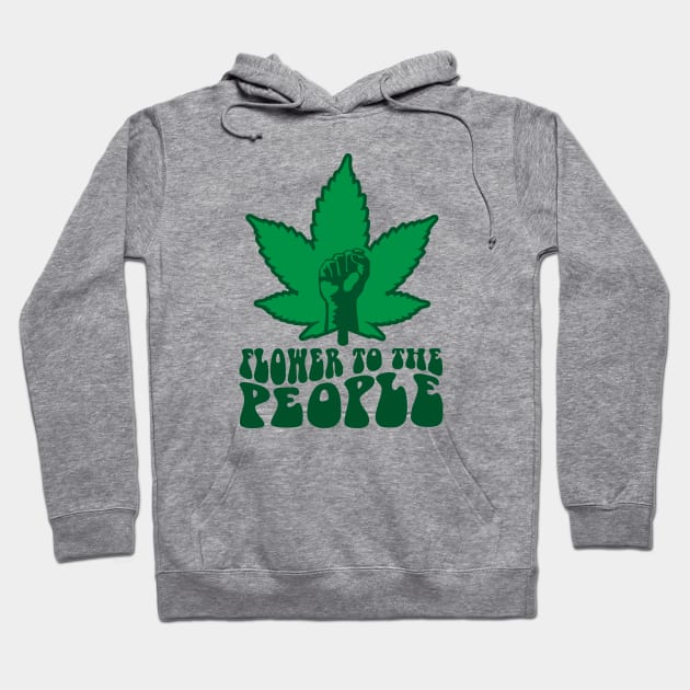 Flower to the people Hoodie by defytees